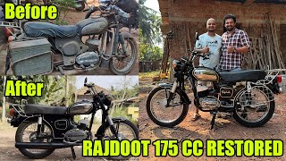 VINTAGE RAJDOOT 175 CC RESTORED 😍 [upl. by Atnoek]