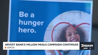 Arvest Banks a million meals continues [upl. by Verile123]