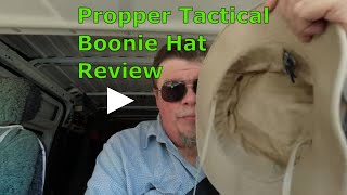 Propper Tactical Boonie Hat Review [upl. by Adiehsar]