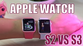 Comparativa Apple Watch Series 3 vs 2 y test de velocidad ¿Vale la pena comprarlo [upl. by Grantham217]