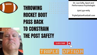 Throwing Rocket Boot Pass BACK to Constrain the PostSafety [upl. by Kirst778]