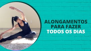 10 Alongamentos para exercitar todo o corpo diariamente [upl. by Saire]