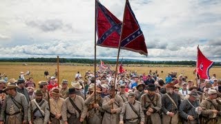 150th Anniversary of Picketts Charge at Gettysburg [upl. by Amarillis]