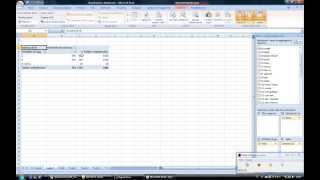 Tabelle a doppia entrata con Excel 1 [upl. by Ama240]