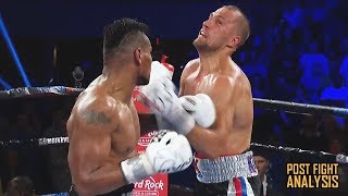 SERGEY KOVALEV KNOCKED OUT BY ELEIDER ALVAREZ POST FIGHT REVIEW NO FOOTAGE [upl. by Atteroc]