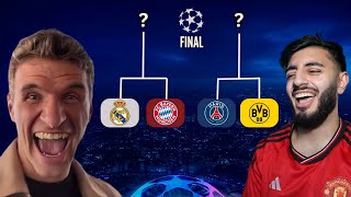 UCL SEMI FINALS PREDICTIONS FT MULLER [upl. by Digdirb973]