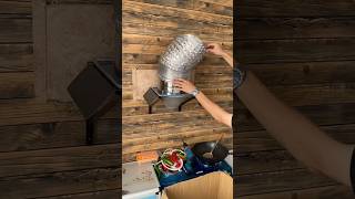 Exhaust super fan for kitchen exhaust fan  exhaust installation review [upl. by Ynohtna]