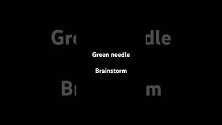 Brainstorm or green needle opticalillusion [upl. by Eimyaj]