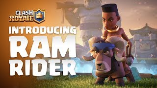 Clash Royale Introducing Ram Rider 🐏🌿💪🏾 NEW LEGENDARY CARD [upl. by Ydnas]