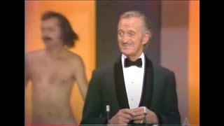 The Oscars Streaker  46th Oscars 1974 [upl. by Nostets]