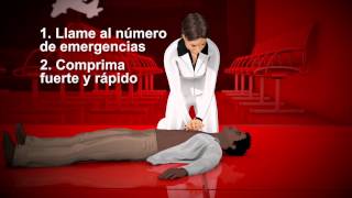 Vídeo instructivo de RCP usando solo las manos de la American Heart Association [upl. by Alpert]