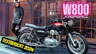 Kawasaki W800  Testbericht 2024  Alteisen oder cooler Retro Klassiker [upl. by Leontyne601]