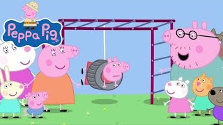 Peppa Visits the Playground  Travel with Peppa [upl. by Rothschild]