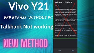 Vivo Y21 New Frp Bypass without pcVivo Y21 frp bypass new method 2023 [upl. by Barcroft385]