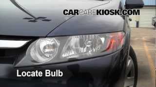 2008 Honda Civic How To Replace the Turn Signal Headlights and Tailights [upl. by Akem]