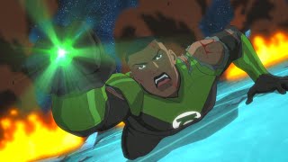 Green Lantern Corps Death Scene  Justice League Dark Apokolips War 2020  Full HD 60fps [upl. by Illah]