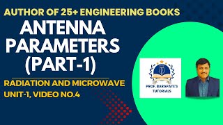 ANTENNA PARAMETERS PART 1 [upl. by Eiramesor]