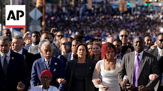 Vice President Kamala Harris leads Bloody Sunday memorial [upl. by Gabriell274]