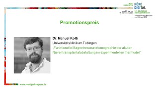 Preisverleihungen 2020 Promotionspreis [upl. by Erhard]