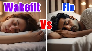 WakeFit Vs Flo Mattress Comparison 2024 Flo Ortho Vs Flo Ergo Vs WakeFit [upl. by Acirre]