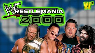 WWF Wrestlemania 2000 Review  Wrestling With Wregret [upl. by Arracot655]