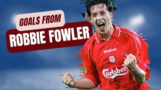 A few craeer goals from Robbie Fowler [upl. by Arriaet]