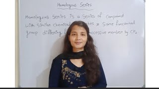 Homologous series carbon its compound class 10 part06 [upl. by Andromeda]