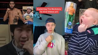 EXPLAINING THE BACKSTORY TO VIRAL VIDEOS TikTok Compilation brandonspam [upl. by Everrs535]