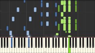 Maple Leaf Rag  Scott Joplin Piano Tutorial Synthesia [upl. by Blas]