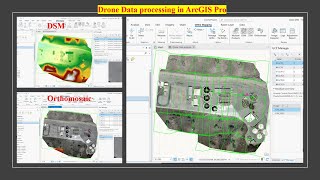 Ortho Mapping and DSM generation in ArcGIS Pro Processing Drone Imagery [upl. by Eed]