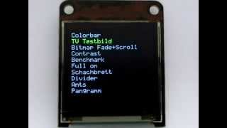 Arduino OLED Display mit SSD1351 [upl. by Lilas]