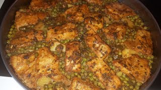 Tajine de poisson rapide et facileطاجن السمك بطريقه سهله وسريعة [upl. by Lynden]