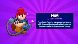 PAM GAMEPLAY  BRAWL STARS [upl. by Amara]