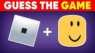 Guess The GAME By Emoji 🎮🎲 Monkey Quiz [upl. by Efthim584]