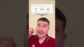 Liverpool 20 Aston Villa Premier League Reaction fyp liverpool astonvilla premierleague [upl. by Latouche]