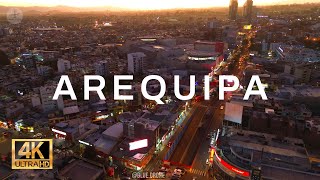 Arequipa Perú 🇵🇪  segunda ciudad del país en 4K 60FPS ULTRA HD Video by Drone [upl. by Gaal49]