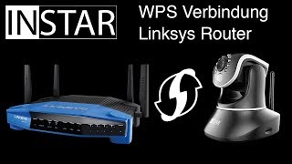 WPS  WLAN Schnellverbindung bei einem Linksys Router [upl. by Burchett]