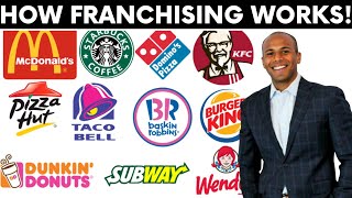 How Franchising Works  Mcdonalds Franchise Example [upl. by Wise311]