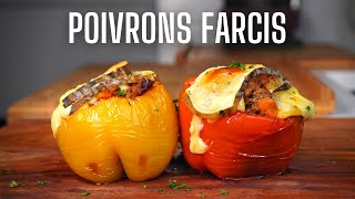 POIVRONS FARCIS GRATINÉS AU SAINT NECTAIRE  FOOD IS LOVE [upl. by Ayr896]