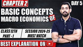 Macroeconomics  Basic concepts of Macroeconomics  Class 12  Part 1 [upl. by Millicent]