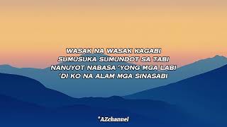 SOBRANG SOLID Lyrics Nik Makino [upl. by Fraze204]