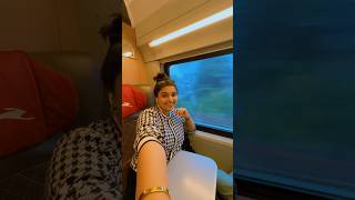 Milan😍ITALY కి మా Business Class Train Journey✨50k Ticket Price for 3 shorts viral travel [upl. by Halullat]