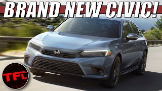 GLOBAL PREMIERE The 2022 Honda Civic Sedan Has Arrived — Heres Whats New From A To Z [upl. by Ierdna]