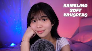 ASMR Rambling Soft Whispers and Tapping [upl. by Most]