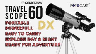 quotExplore Day and Night with Celestron Travel Scope 60 DX telescope space photography fotocart [upl. by Amaris899]