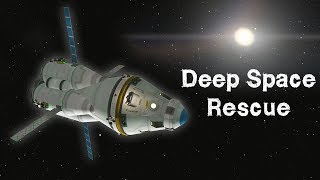 KSP DeepSpace SOLAR Rescue [upl. by Moscow958]