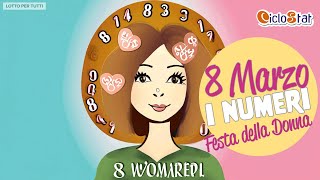 I NUMERI PER LA FESTA DELLA DONNAVINCENTE [upl. by Neelram]