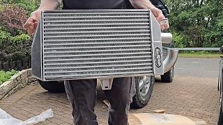 Huge Intercooler for the Land Cruiser 1HDFTE [upl. by Ekaj]