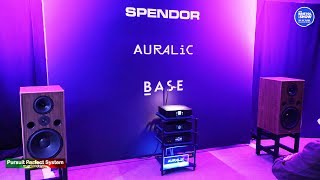 Spendor Classic 100 HiFi Speakers AURALiC ARIES BASE  Bristol HiFi Show 2019 [upl. by Mclain]