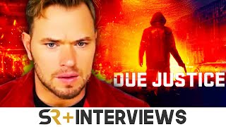 Due Justice Interview Kellan Lutz On Righteous Revenge Twilight amp His Philanthropic Endeavors [upl. by Ahsemo]